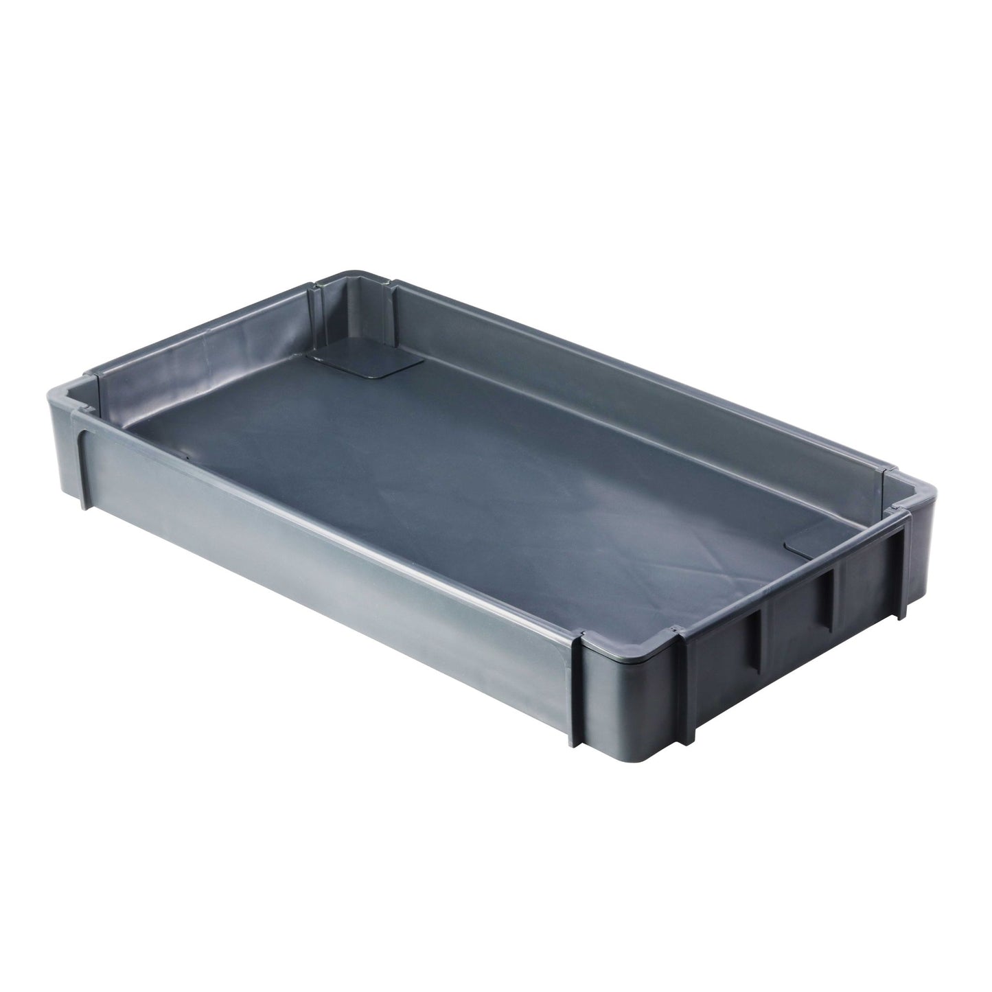 Omcan 47552 Middle shelf for 47152 - Heavy-Duty Dark Gray Utility Cart