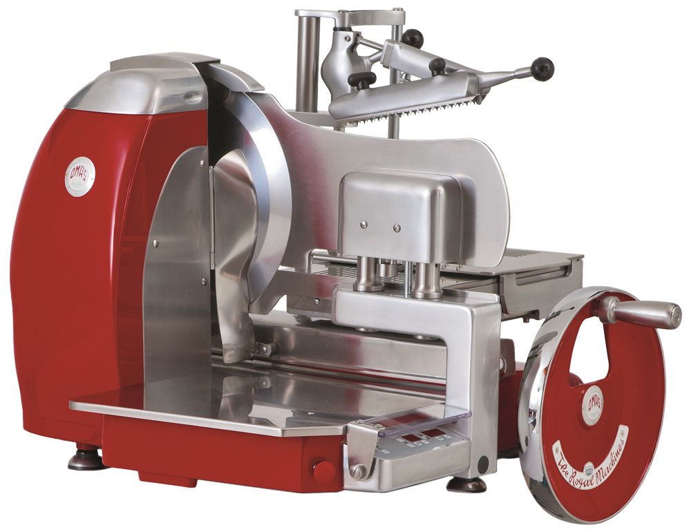 Omcan 47707 14.5" Blade Volano Automatic Meat Slicer Standard Flywheel