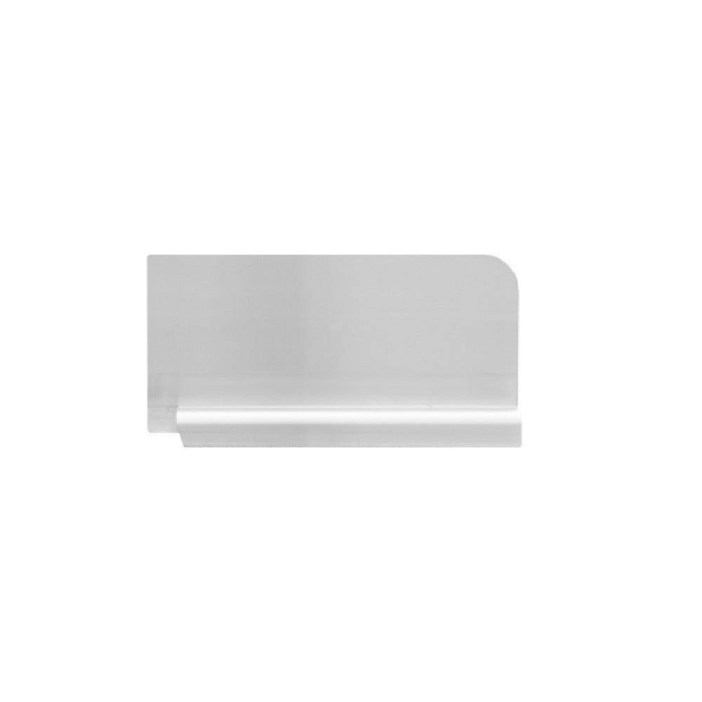 Omcan 47728 Stainless Steel Splash Guard for 18" x 18" Pot Sinks - Right