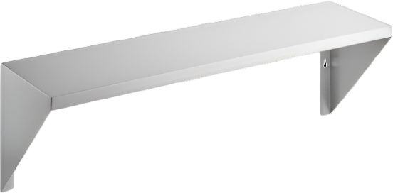 Omcan 47848 48" Stainless Steel Shelf 1.5 mm Thickness for Outdoor BBQ Grill #47841