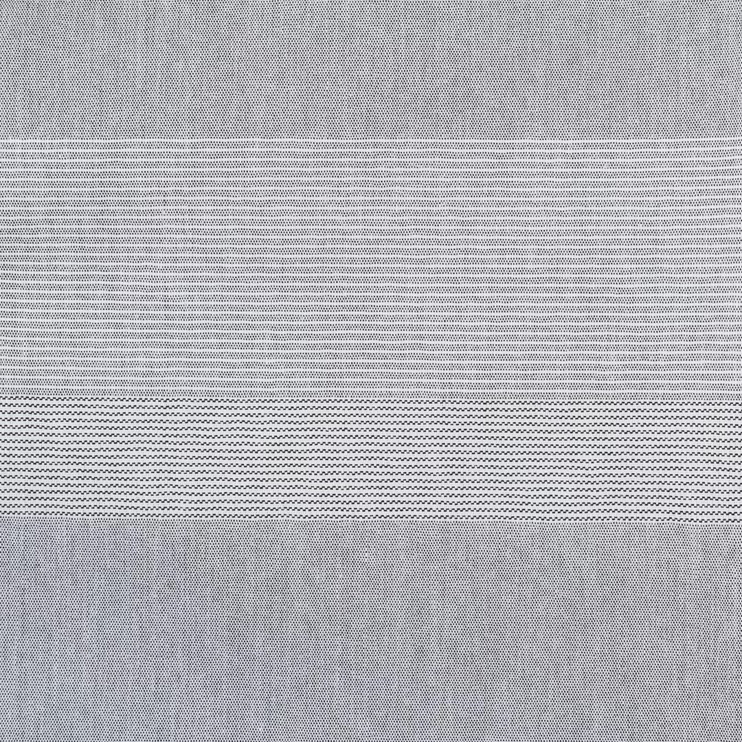 Snap Drape 54352222NH503 22x22 Hem Black 50% Spun Polyester/50% Filament Napkin Ticking w/ White Stripes