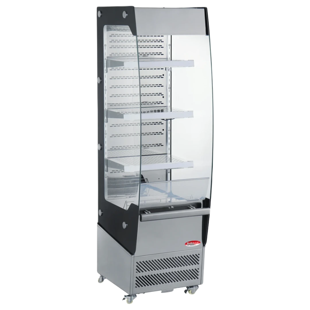 BakeMax BMGG019 19" Floor Model Grab and Go Refrigerated Display Merchandiser