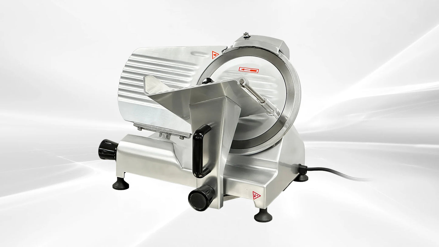 BakeMax BMMSM10 10" Countertop Gravity Feed Meat Slicer