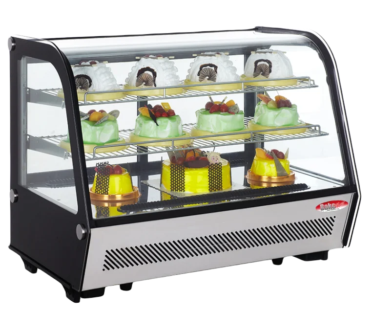 BakeMax BMREF35 35" Countertop Titan Series Refrigerated Display Case