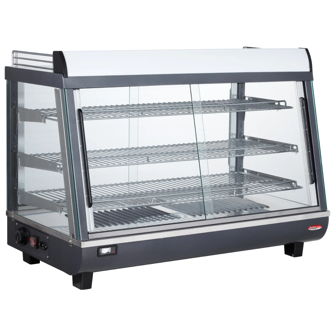 BakeMax BMTSC36 36" Electric Countertop Titan Series Heated Display Case