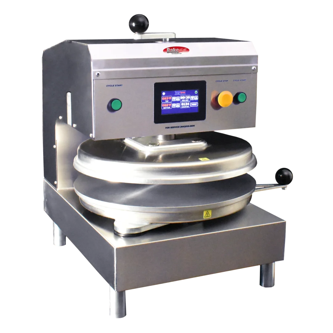 BakeMax BMTXESS 18" Electric Stainless Steel Countertop Automatic Tortilla Press