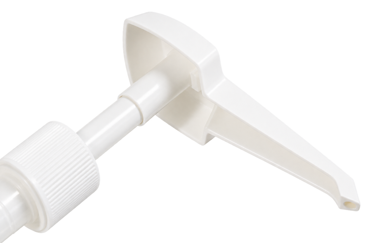 Carlisle 38310 White Polypropylene Pump Kit With Standard Pump & 5 Lids