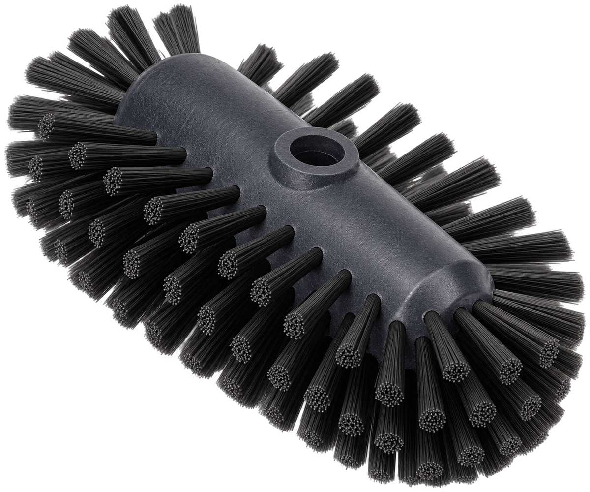 Carlisle 40043EC03 5 1/2" x 9 1/2" Black Sparta Tank & Kettle Brush