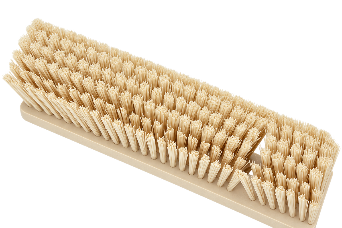 Carlisle 41890EC25 18" Tan Color Coded Omni Sweep Push Broom Head