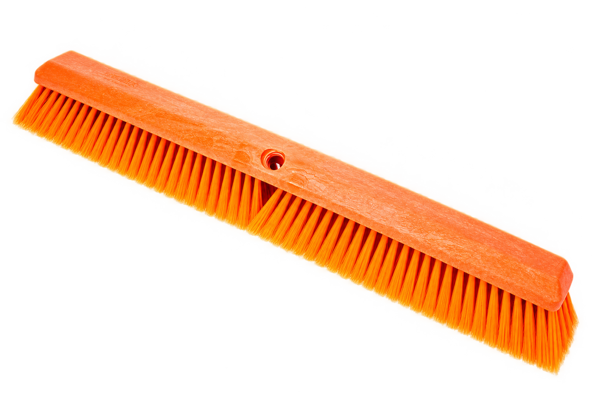 Carlisle 41891EC24 24" Orange Color Coded Omni Sweep Push Broom Head