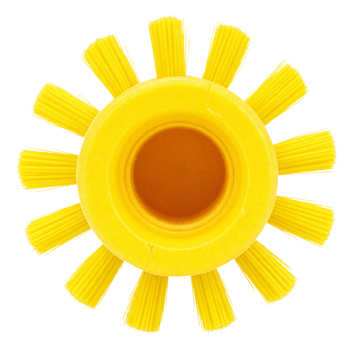 Carlisle 45002EC04 2" Yellow Pipe & Valve Brush