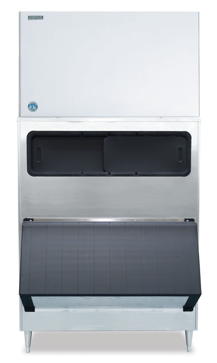 Hoshizaki KM-1301SRH-E with URC-14FE, Crescent Cuber Icemaker, Remote-cooled, 50Hz Electrical