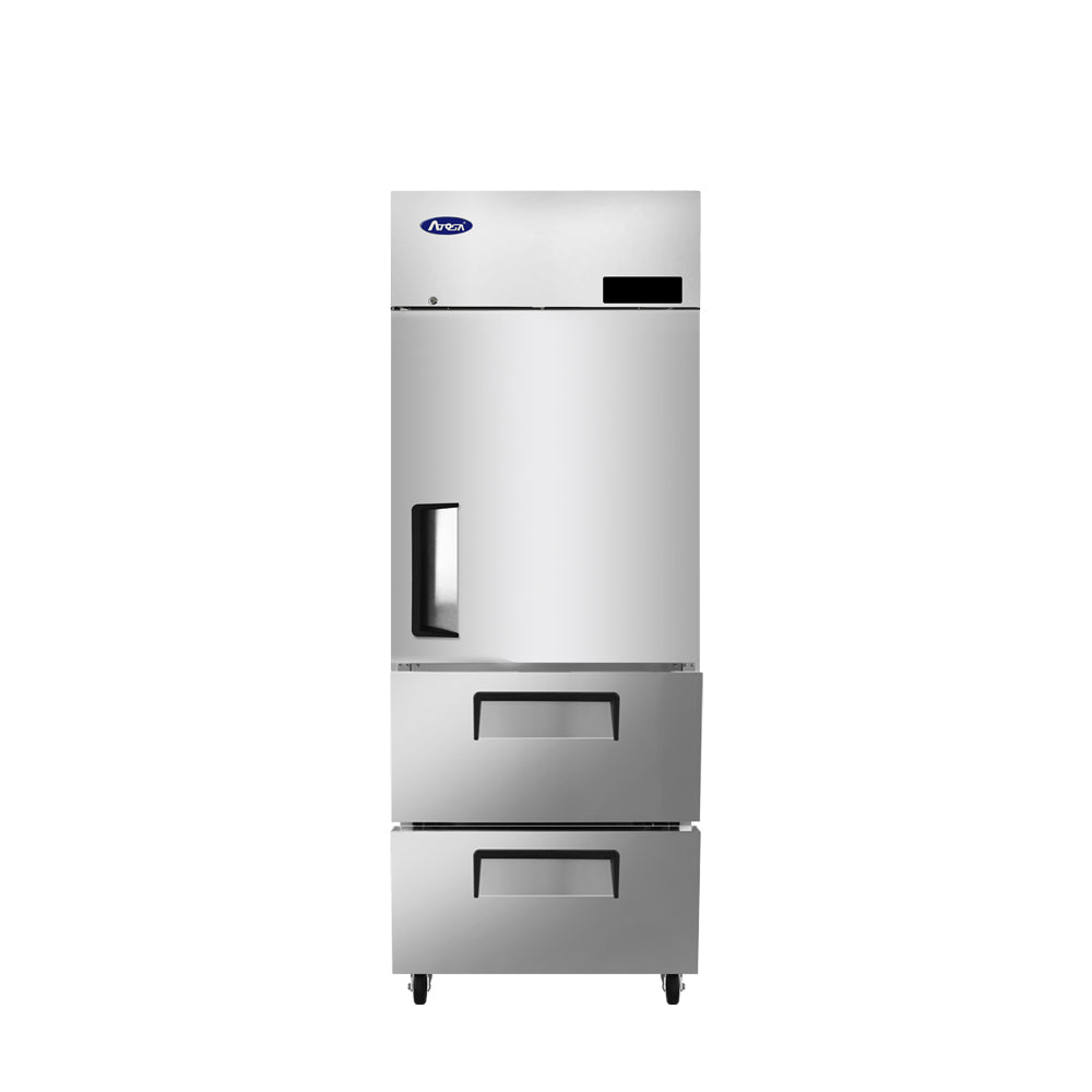 Atosa MBF8022GR 21.4 cu. ft. One Section Top Mount Reach-In Refrigerator