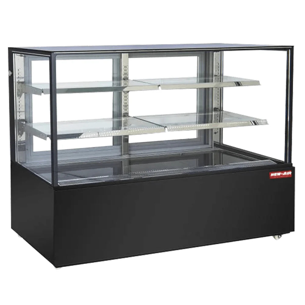 New Air NDC-59-SG 24.2 cu ft / 686L 59" Square Refrigerated Display Case