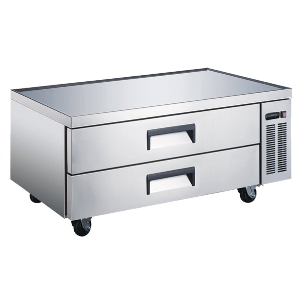 Omcan 50071 9 cu. ft. / 258 L 52" 2-Drawer Refrigerated Chef Base