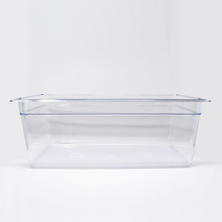 Omcan 80061 Full-size Clear Polycarbonate Food Pan with 7 7/8" Deep