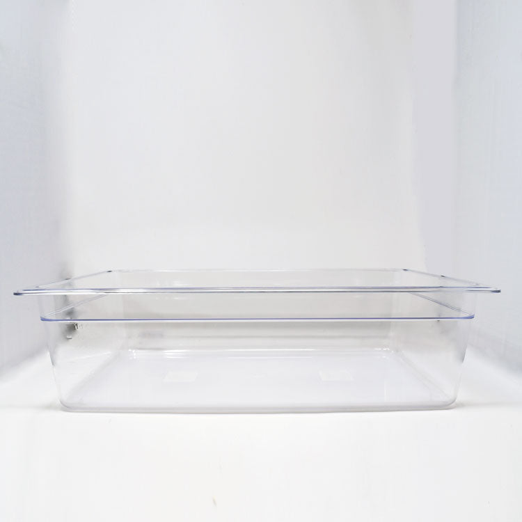 Omcan 80078 Full-size Clear Polycarbonate Food Pan with 5 14/16" Deep
