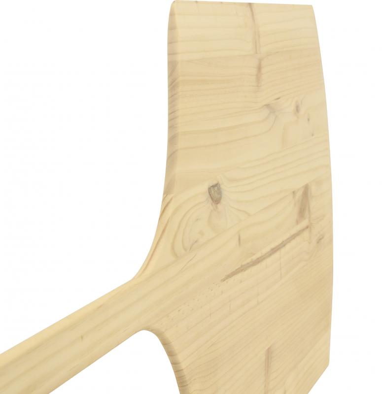 Omcan 80607 16" x 18" Wooden Pizza Peel with 42" Over-all Length