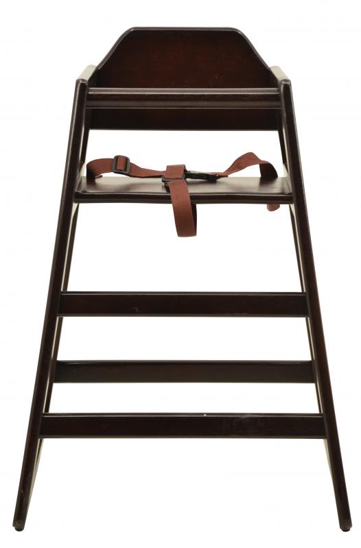 Omcan 80612 Wooden Commercial High Chair