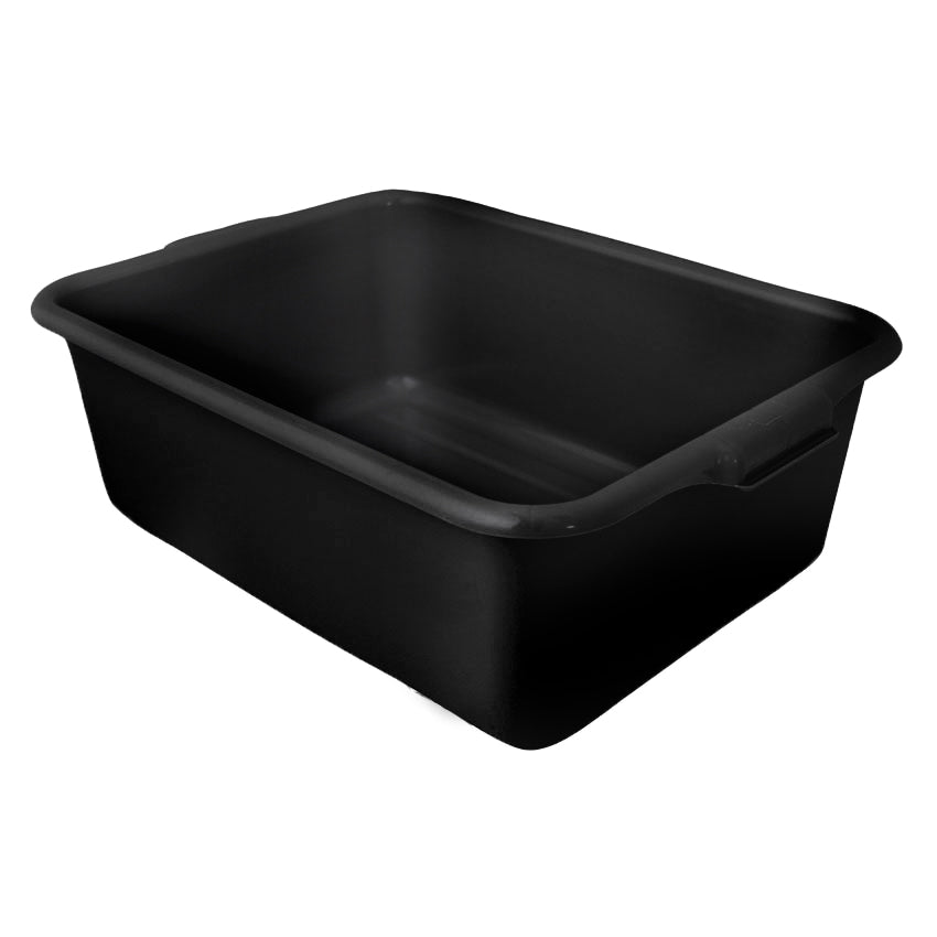 Omcan 80623 21.5" x 15.5" x 7" Black Standard Bus Box