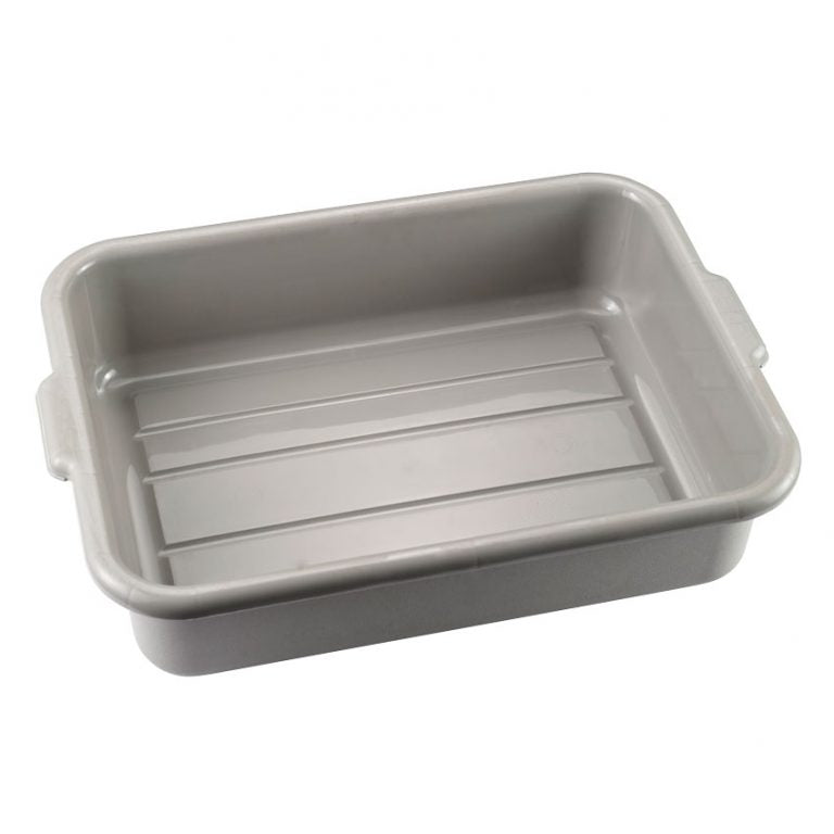 Omcan 80624 21.5" x 15.5" x 5" Gray Standard Bus Box