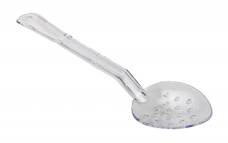 Omcan 85092 11" Clear Polycarbonate Perforated Serving Spoon