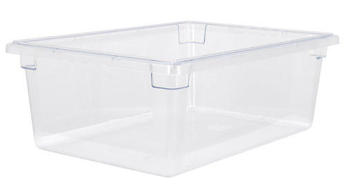 Omcan 85120 18" x 26" x 9" Clear Rectangular Polycarbonate Food Storage Container