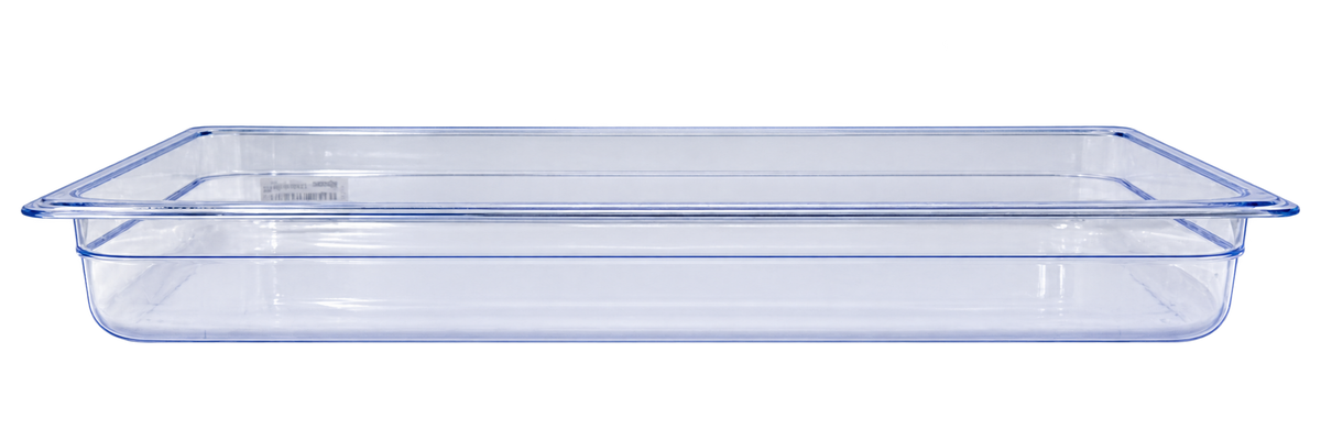 Omcan 80056 Full-size Clear Polycarbonate Food Pan with 2.5" Deep
