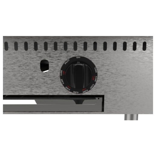 Venancio PGT24G-CT Two Burner Countertop Thermostatic Griddle