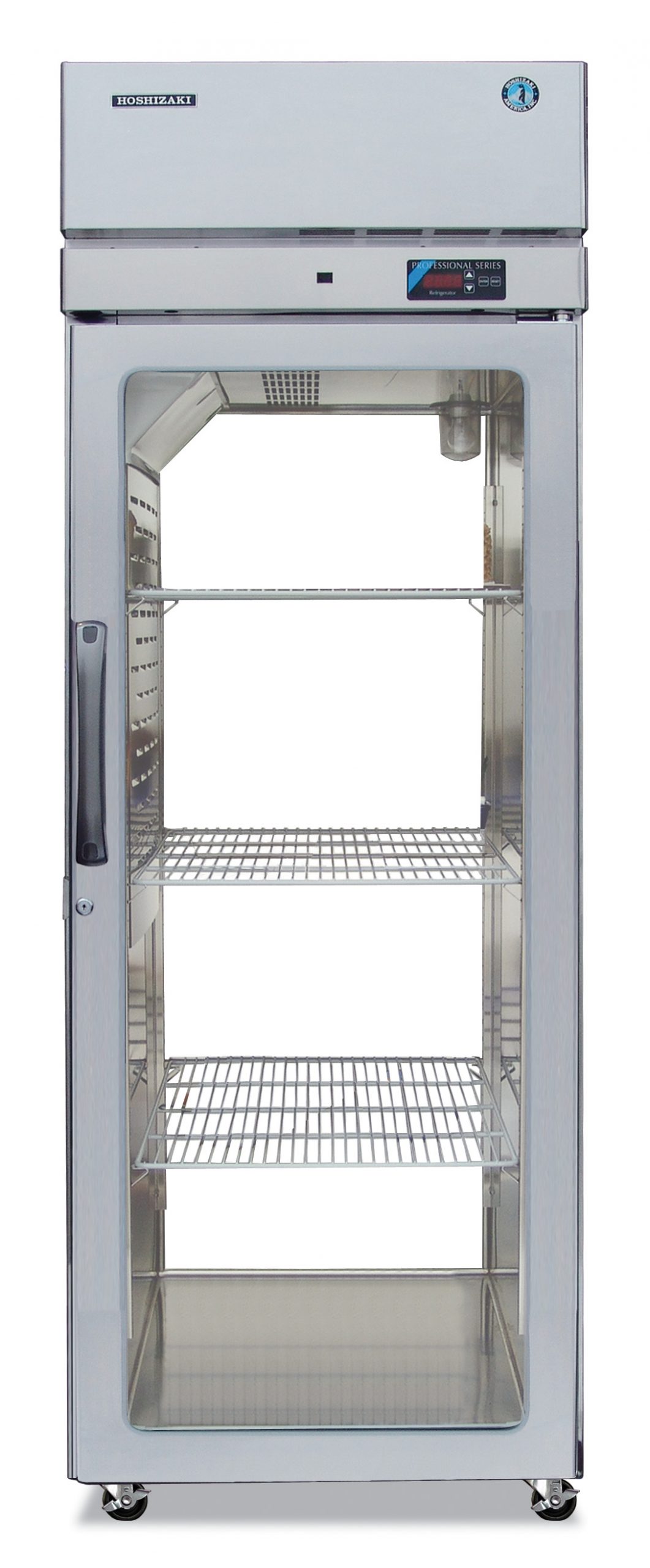 Hoshizaki PTR1SSE-FGFG One Section Full Glass Door with Lock Upright Pass Thru Refrigerator