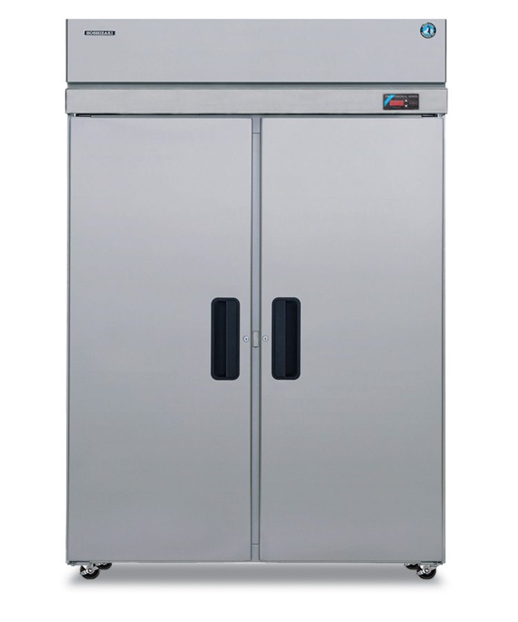 Hoshizaki PTR2SSE-FSFS Two Section Full Stainless Door with Lock Upright Pass Thru Refrigerator