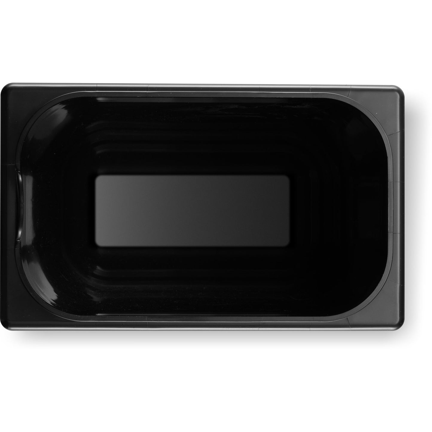 San Jamar P9700BK 2.5 Quart Black Fountain Jar