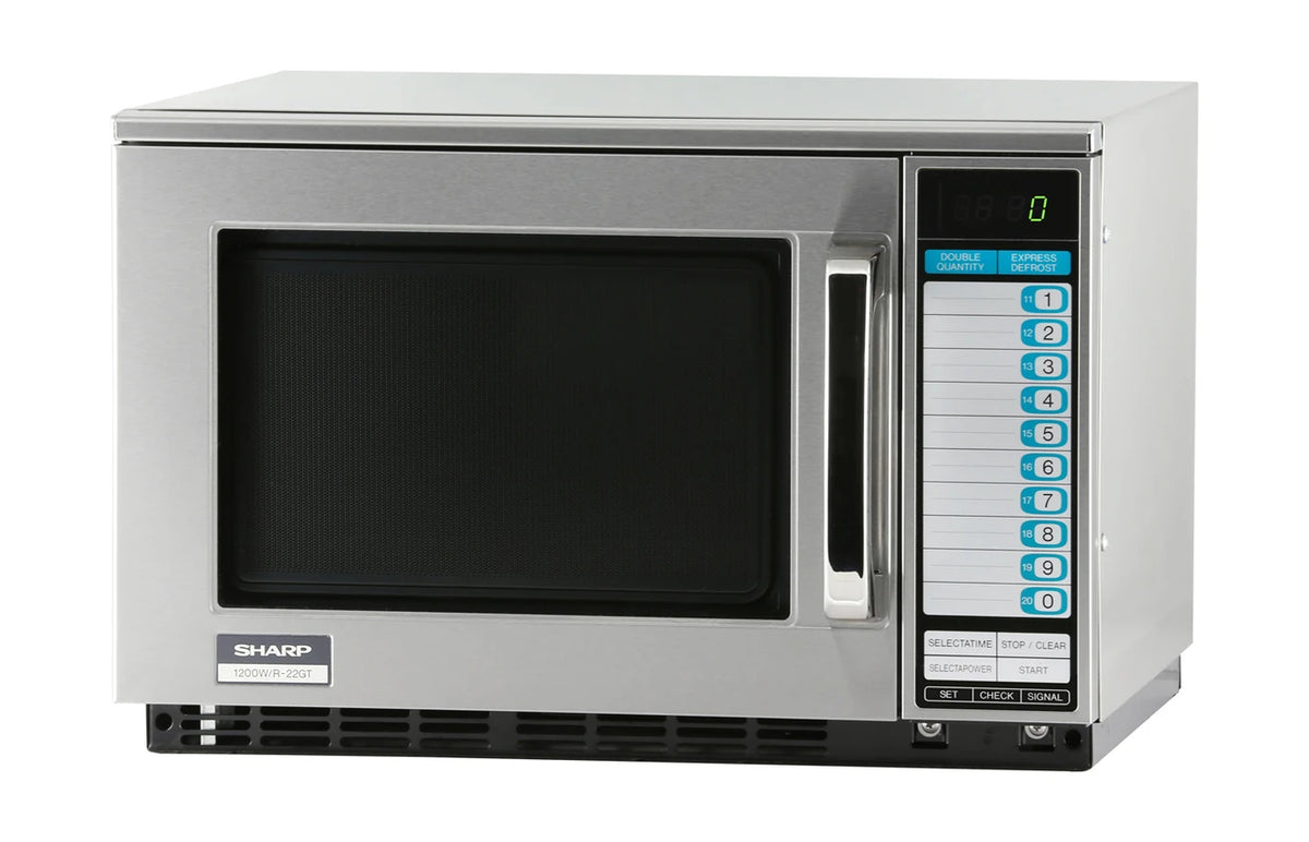 Sharp R-22GTF 0.70 cu. ft. Heavy Duty Microwave Oven