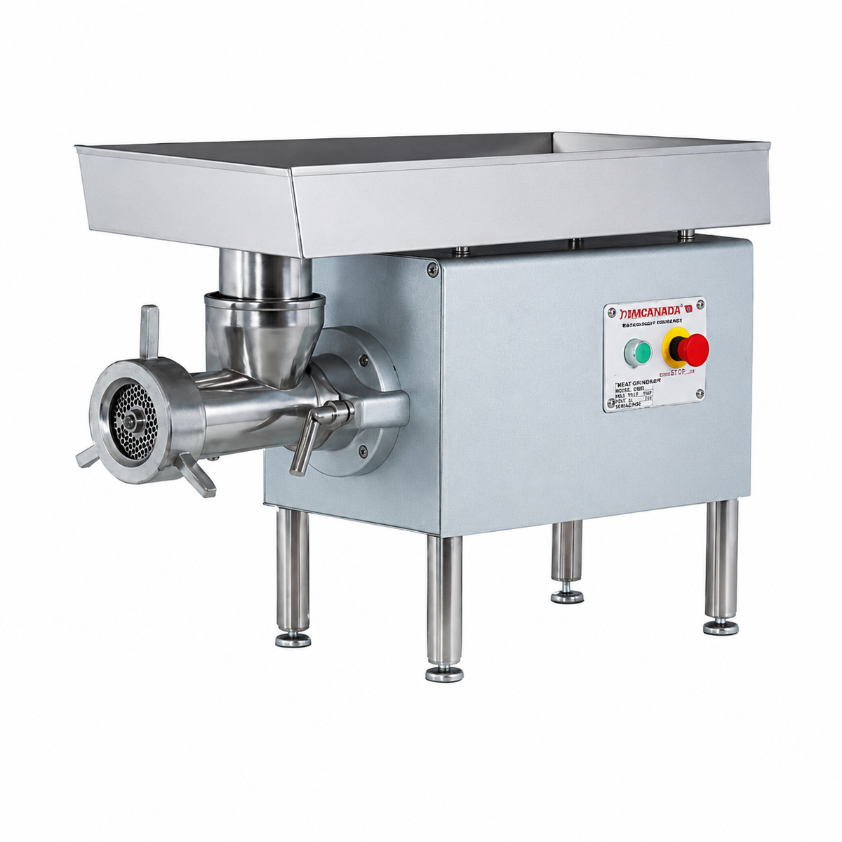 Thunderbird TB-500E 1540 lbs/hr #32 Stainless Steel Meat Grinder