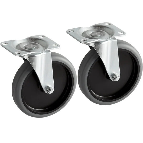 Carlisle UCC401800 Plastic Replacement Swivel Caster for Utility Carts
