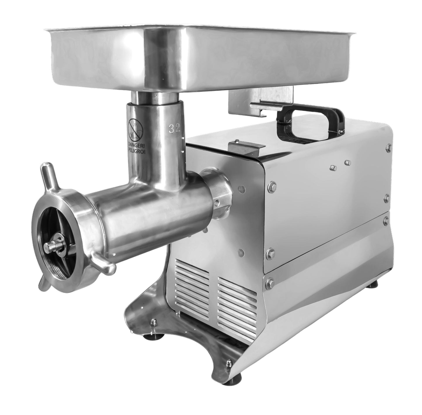 Omcan 48888 #32 Stainless Steel Commercial Medium-Duty Meat Grinder