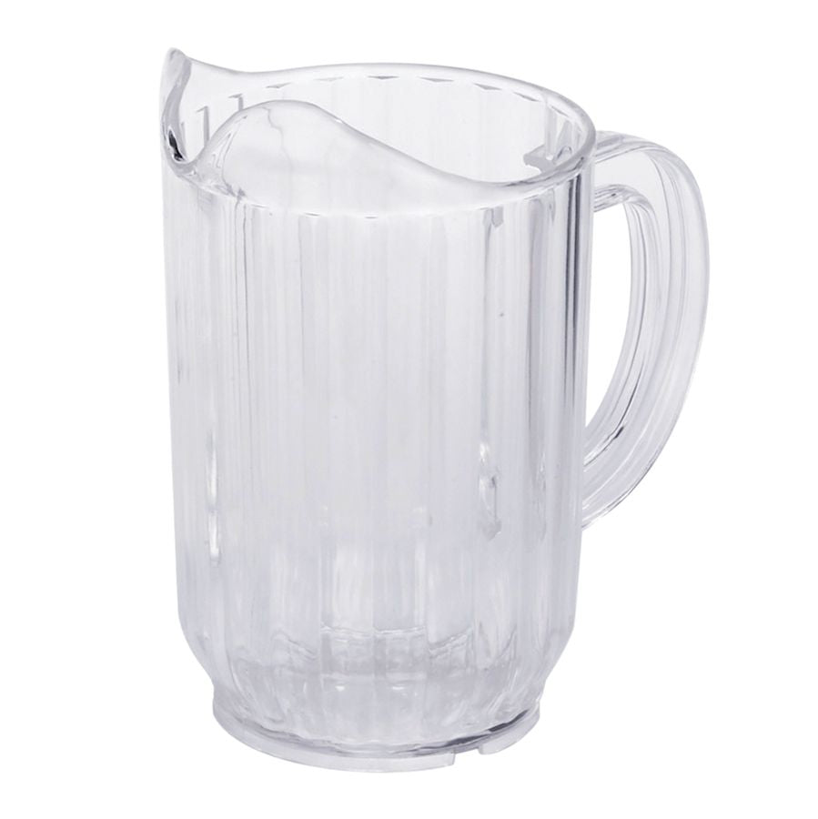 Omcan 80085 60 oz / 1.8 L Clear Polycarbonate Water Pitcher