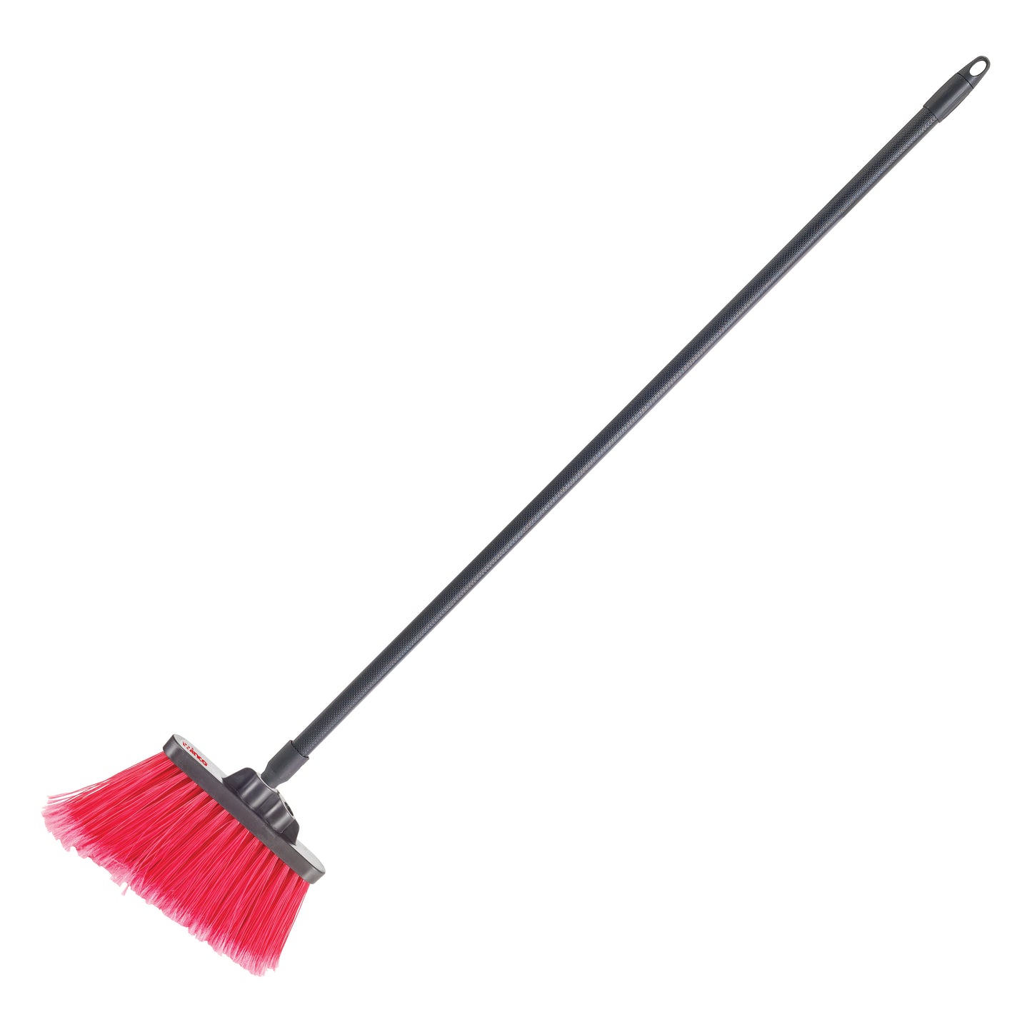Winco BRAF-9R-H Red Bristle Medium Duty Angle Broom Set