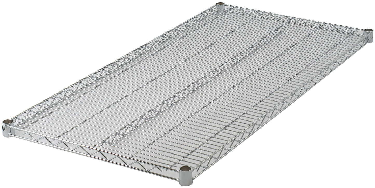 Winco VC-2436 24" x 36" Chrome-Plated Wire Shelf