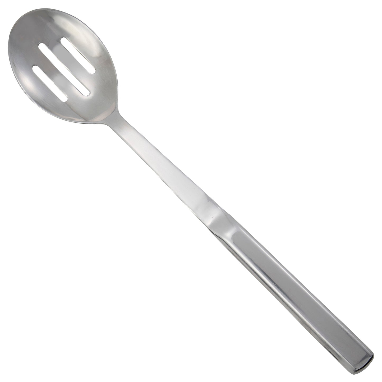 Winco BW-SL2 11-3/4" Stainless Steel Slotted Spoon, Hollow Handle
