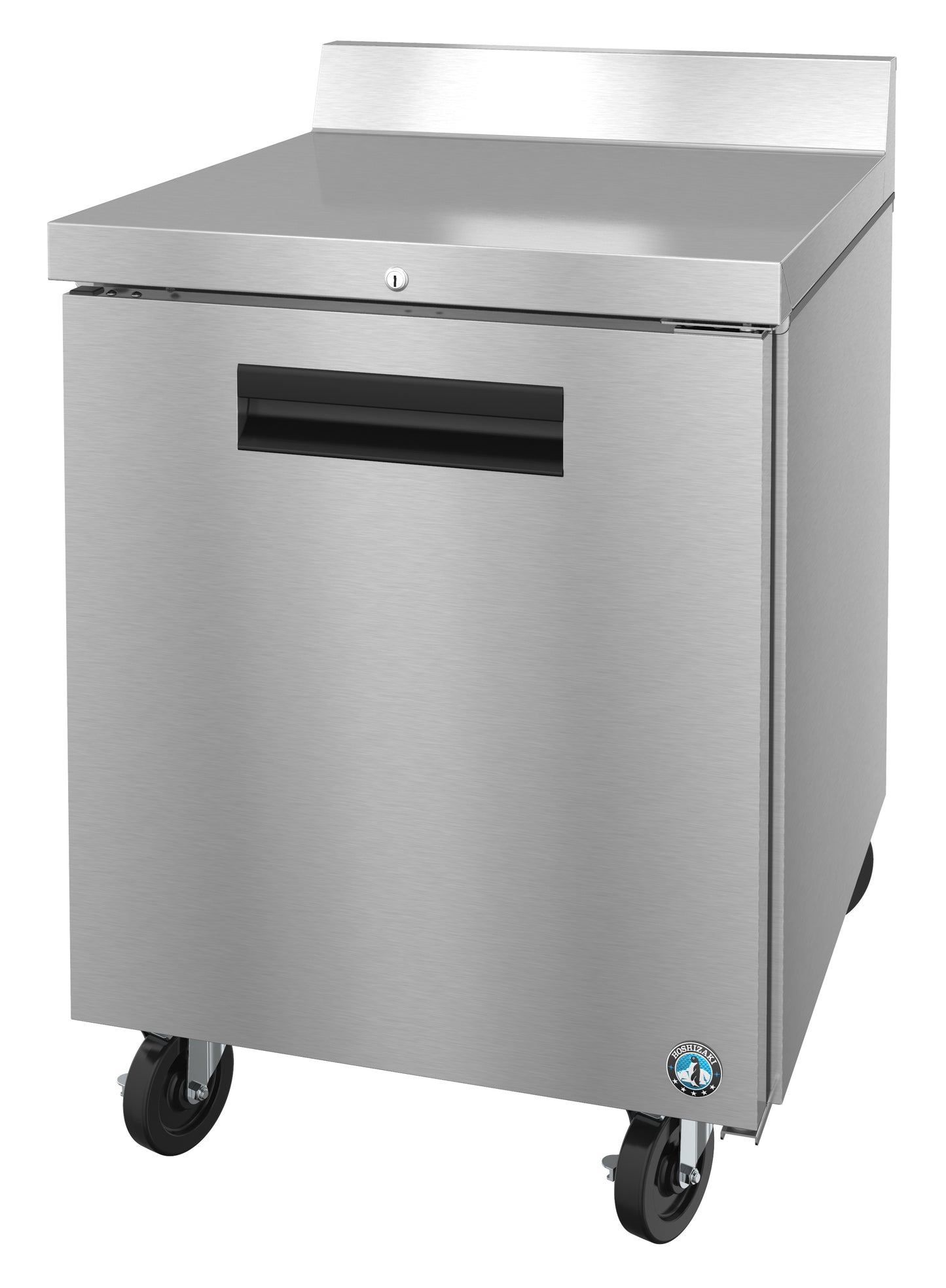 Hoshizaki WF27B-01 One Section Stainless Door with Lock Worktop Freezer