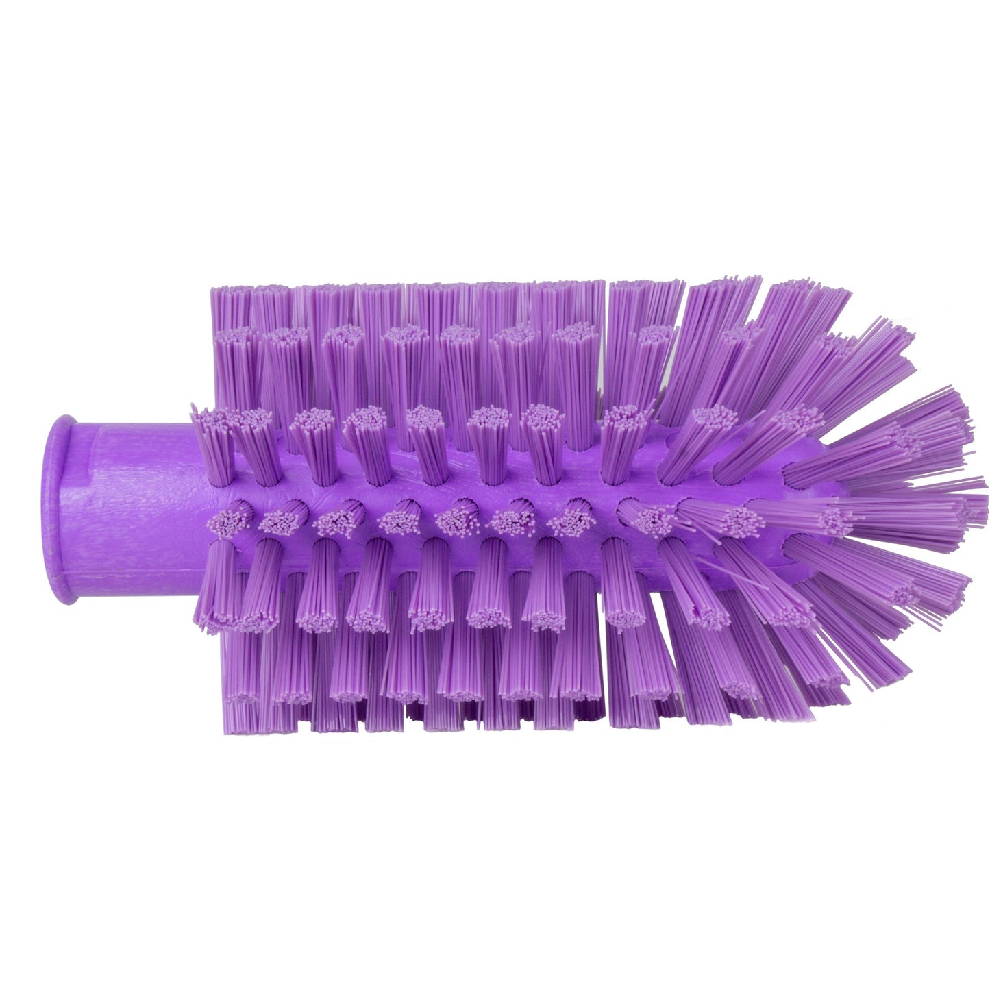 Carlisle 45033EC68 3 1/2" Purple Color-Coded Pipe & Valve Brush