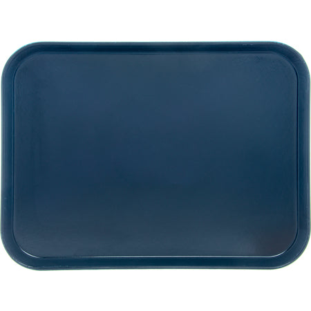 Dinex DX1089M50 15" x 20" Dark Blue Flat Glasteel Tray