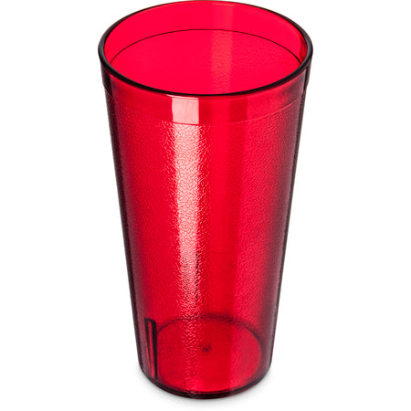 Carlisle 5220-8210 20 oz Ruby SAN Stackable Tumbler (12/pk)