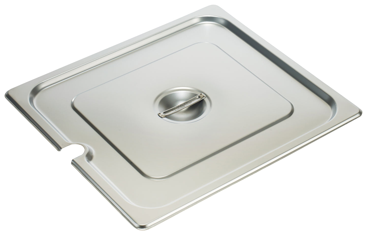 Winco SPCTT 2/3 Size Stainless Steel Slotted Steam Pan Cover
