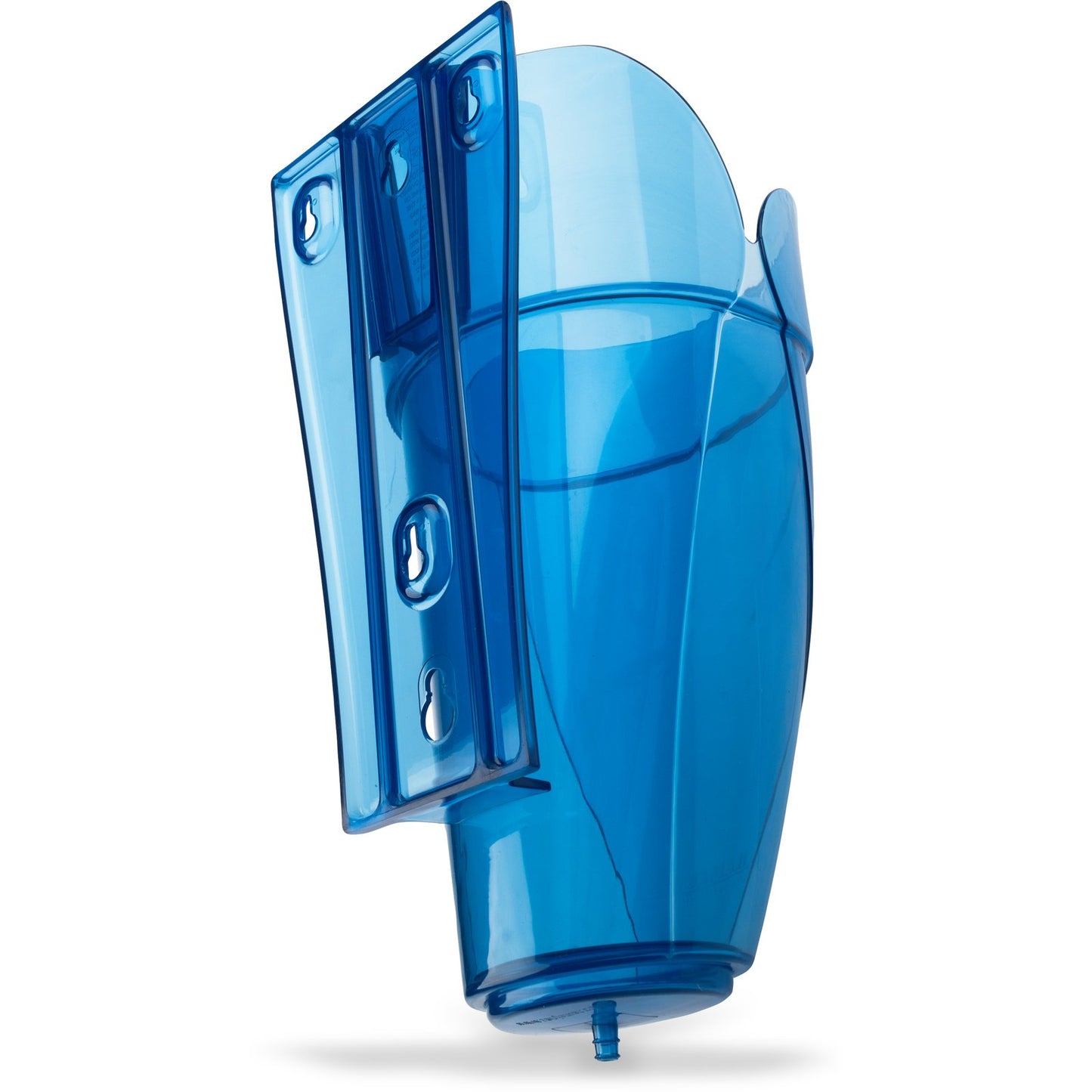 San Jamar SI9000 64-86 oz Blue Saf-T-Ice Scoop and Holder