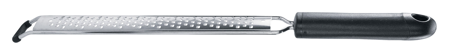 Winco GT-204 Stainless Steel Zester Blade Grater w/Soft Grip Handle & Anti-slip Feet