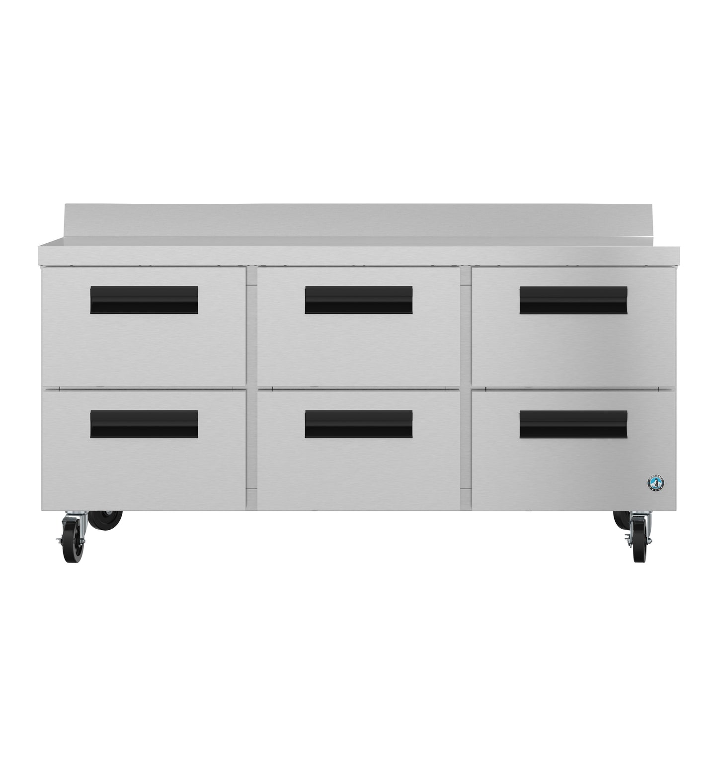 Hoshizaki WR72B-D6 Three Section Stainless Drawers Worktop Refrigerator