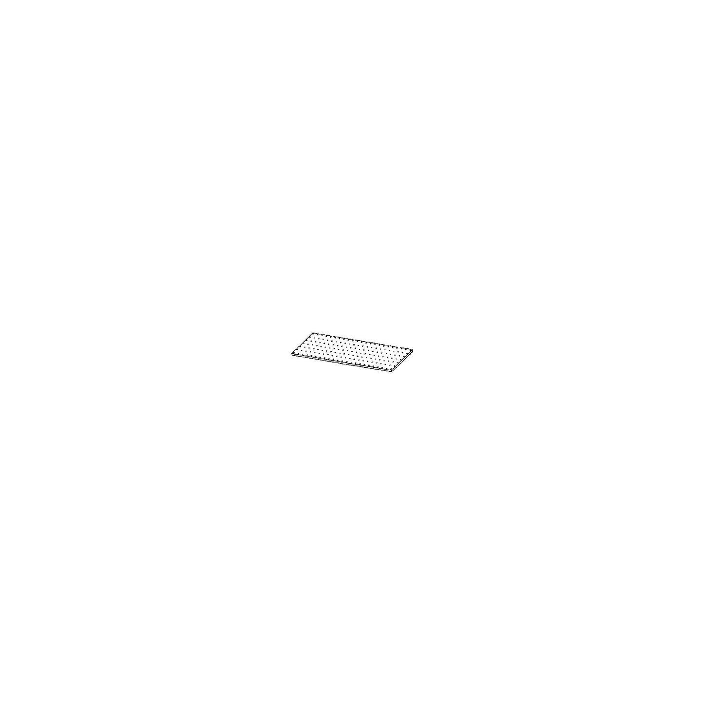 Dinex DXPFB3 3-Well DineXpress Cold Unit False Bottom