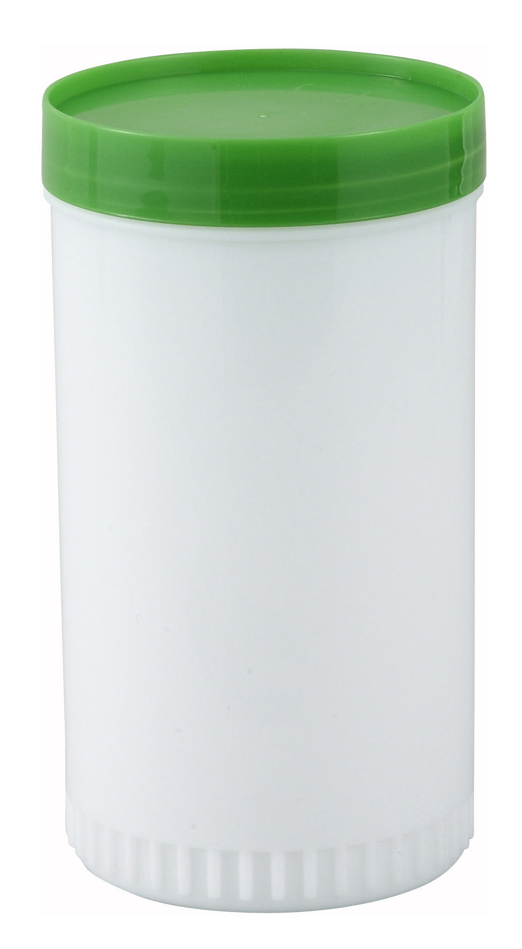 Winco PPB-2G 2 Qt. Green Spout & Lid Liquor/Juice Pour Bottle